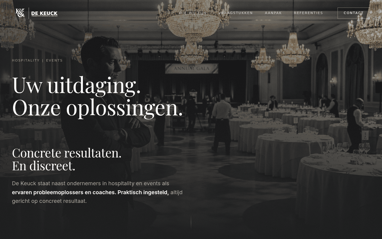 Screenshot of De Keuck