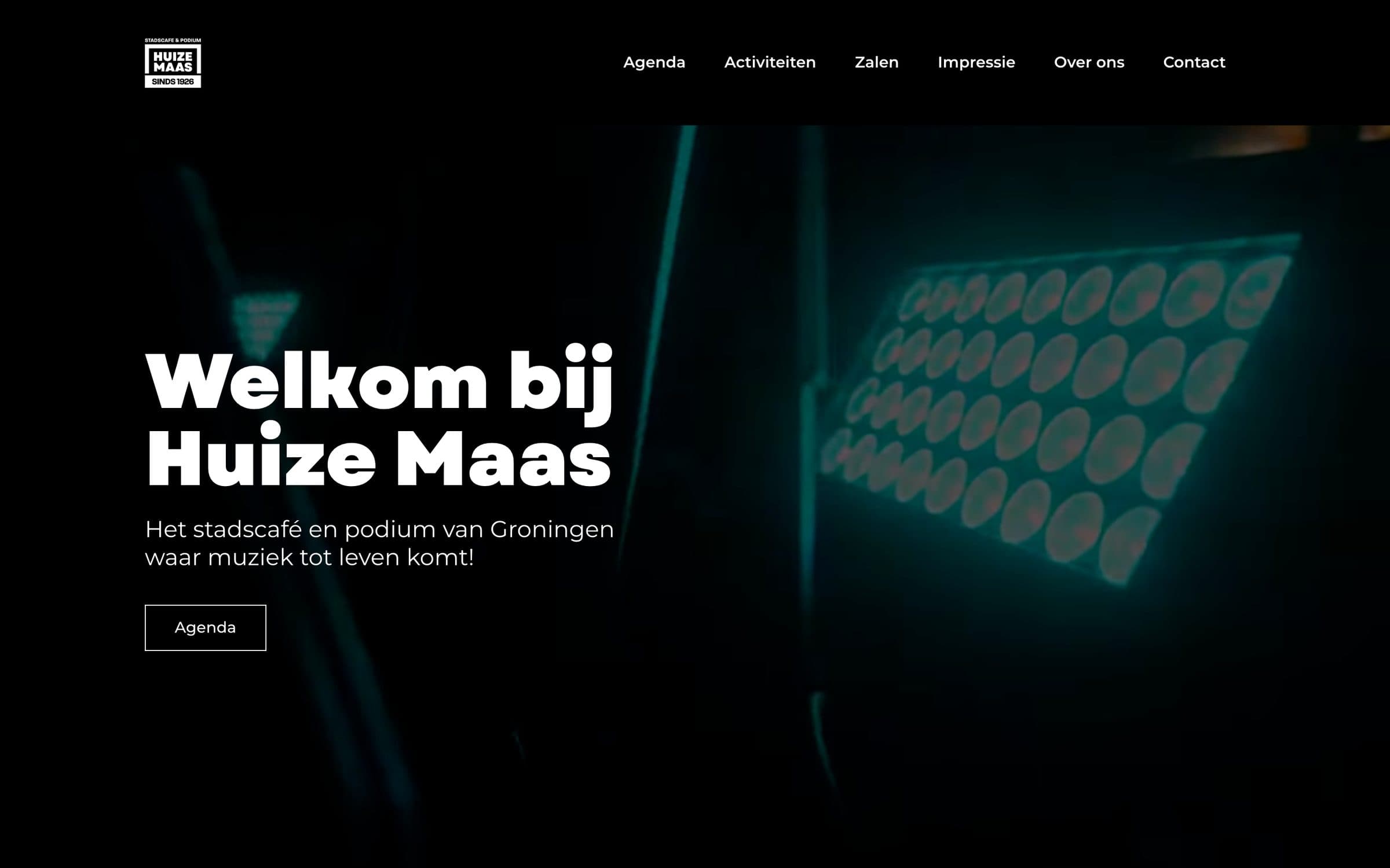 Homepage of Huize Maas